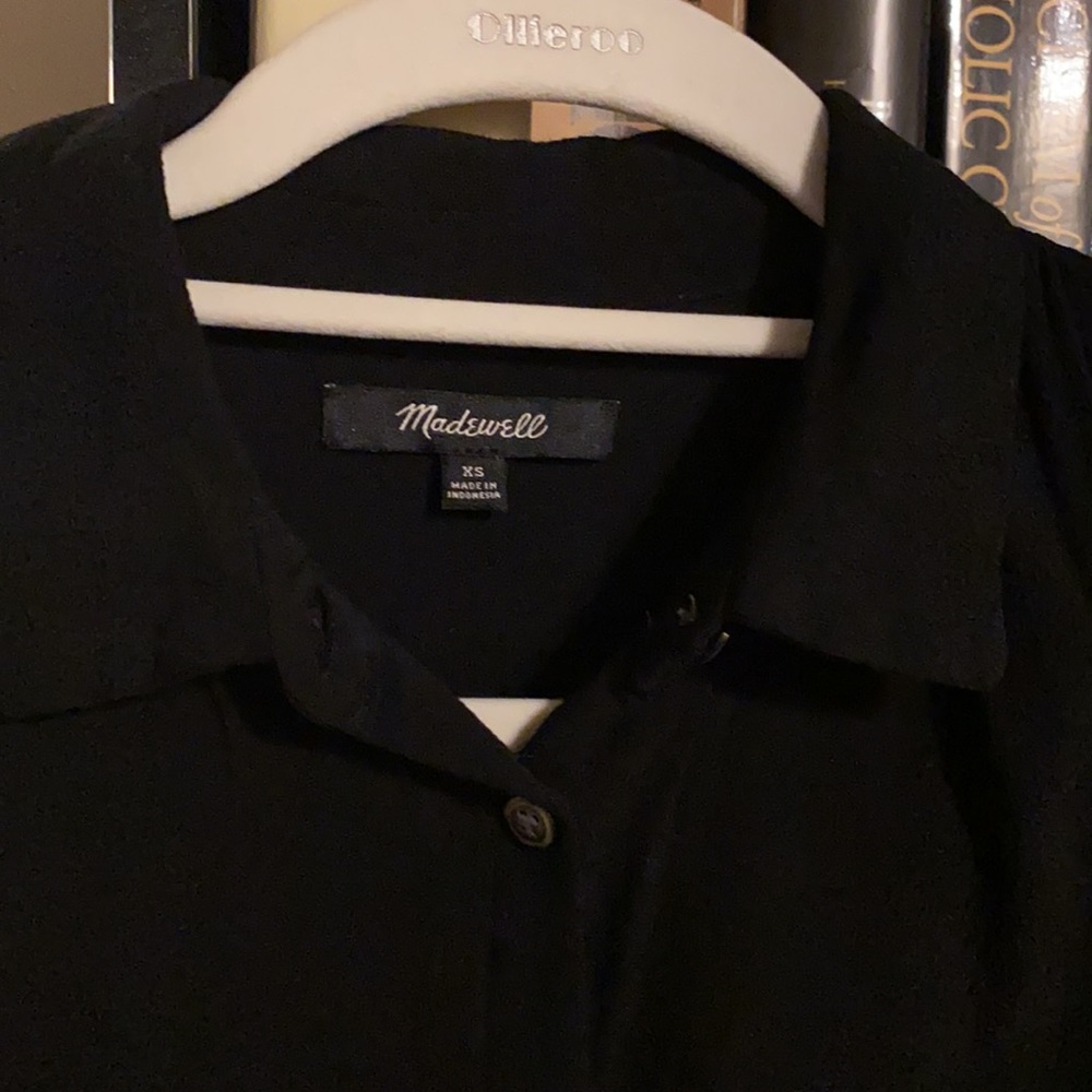 Madewell Black Blouse - Picture 4 of 5